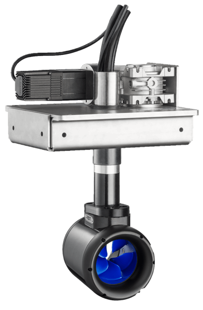 Electric Steerable POD motor with rim drive technology