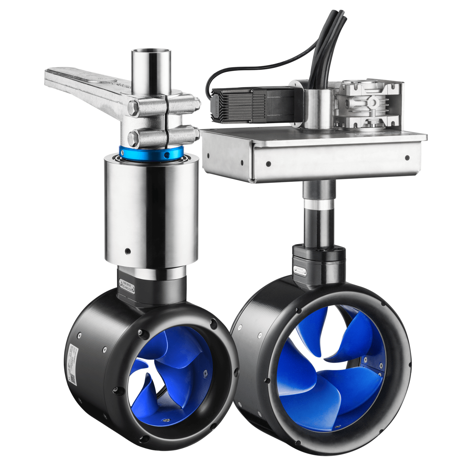 Steerable PODs - Rim Drive Technology